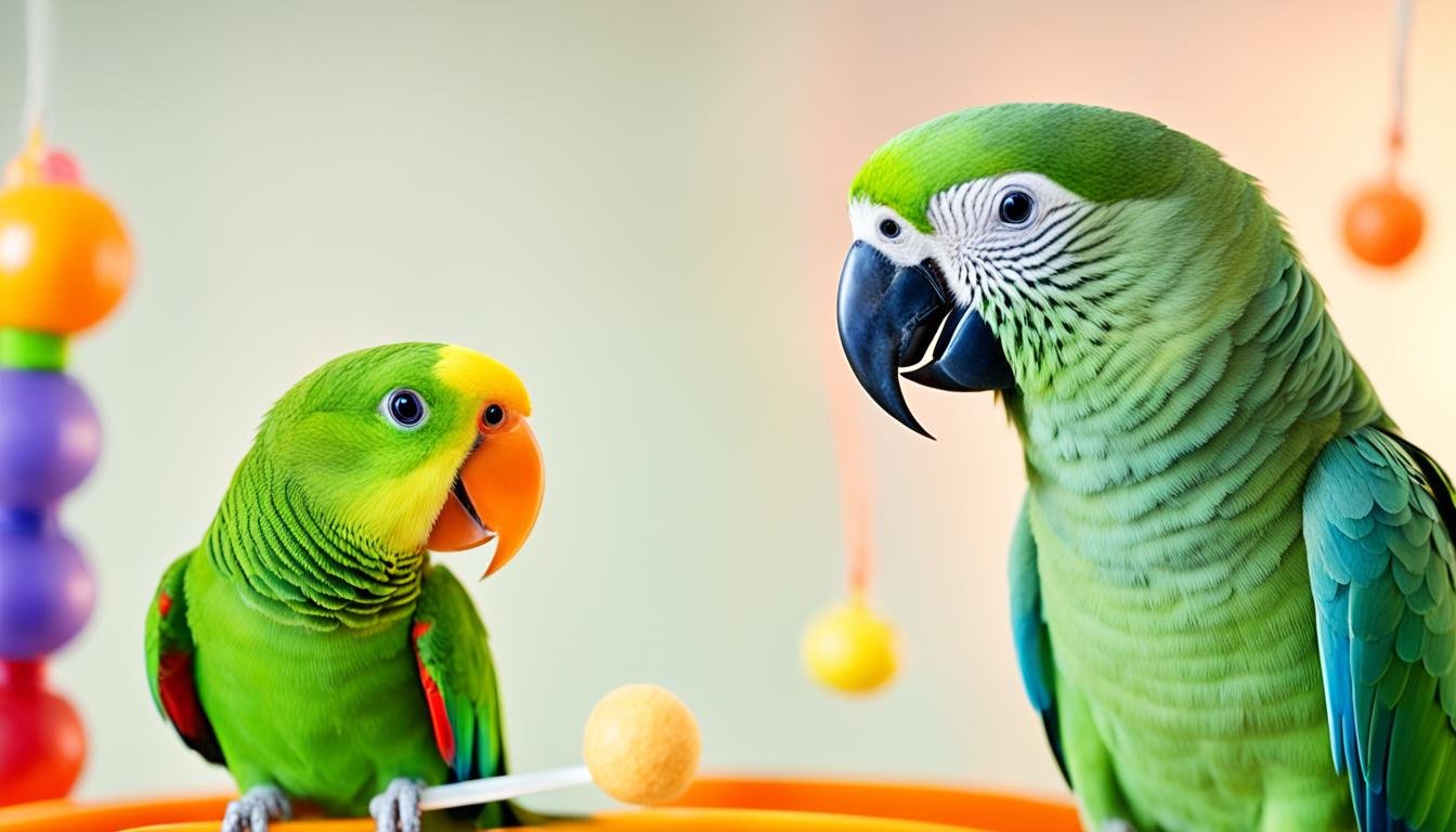 best time to train a quaker parrot